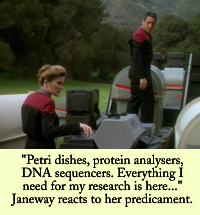 Janeway and Chakotay