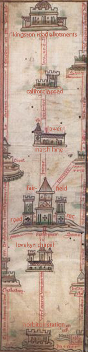 Map to the Allotments