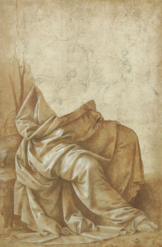 Textile Study, Lorenzo di Credi