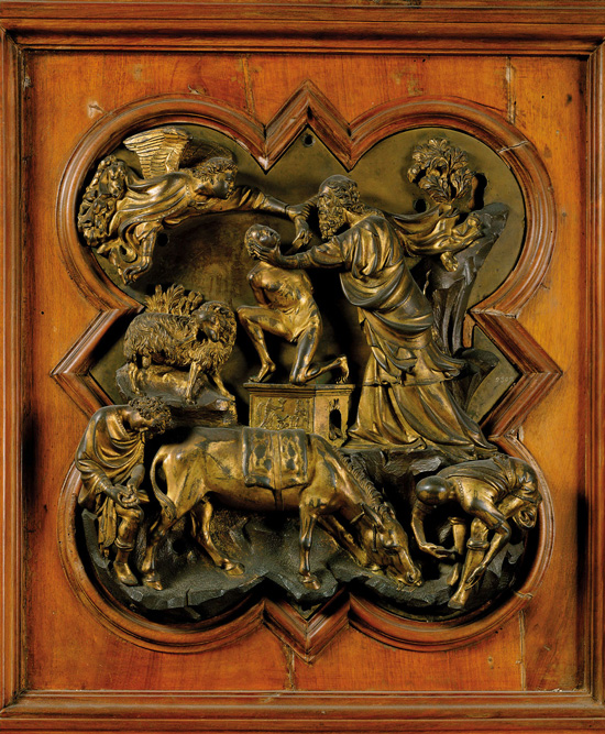 Sacrifice of Issac, Filippo Brunelleschi