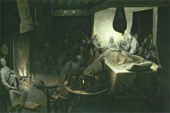 Pieter Breugel the Elder, Dormition of the Virgin