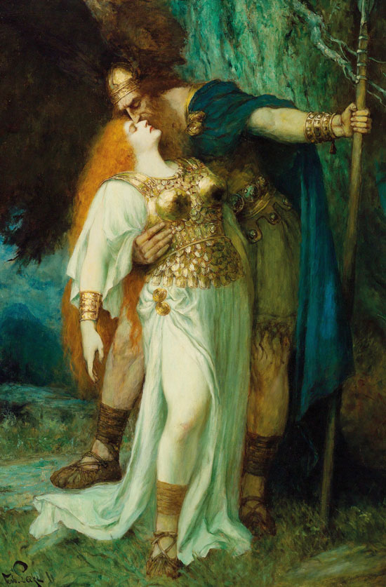 Wotan's Farewell to Brünnhilde, Ferdinand Leeke