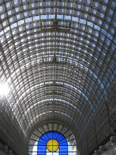 Bentall Centre, roof