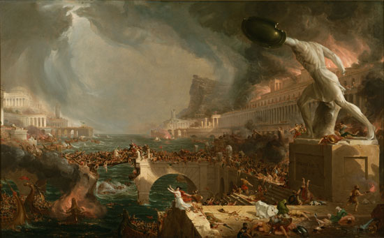 Thomas Cole, The Course of Empire: Destruction