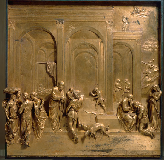 Jacob and Esau, Lorenzo Ghiberti