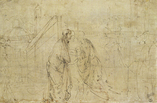 Study for The Visitation, Ghirlandaio