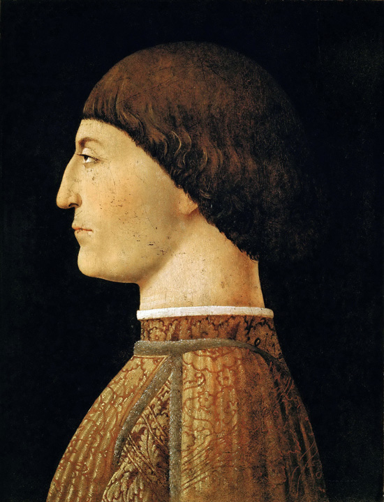 Portrait of Sigismondo Malatesta, Piero della Francesca