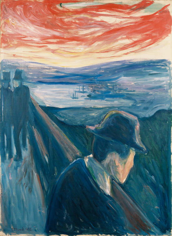 Edvard Munch, Förtvivlan