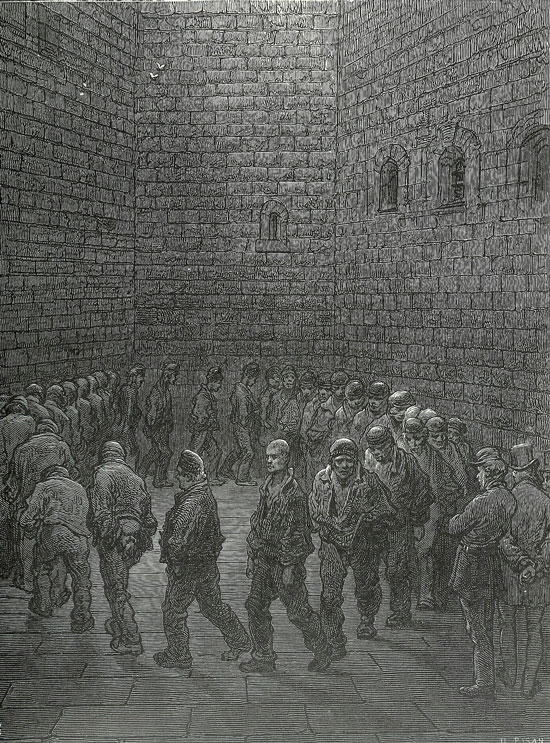 Newgate, Gustave Doré 