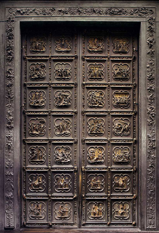 Baptistery, North Doors, Lorenzo Ghiberti