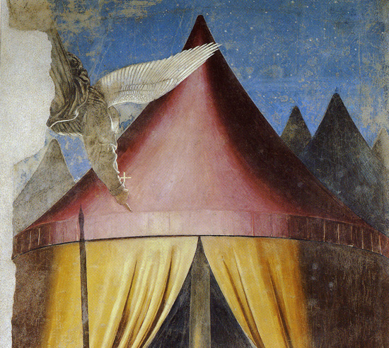 Piero della Francesca, Vision of Constantine before the Battle of the Milvian Bridge, Arezzo