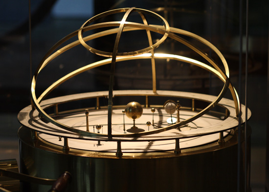 Grand Orrery in the Putnam Gallery