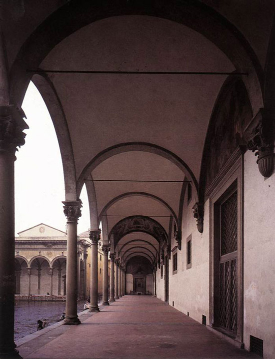 Ospedale degli Innocenti, Brunelleschi
