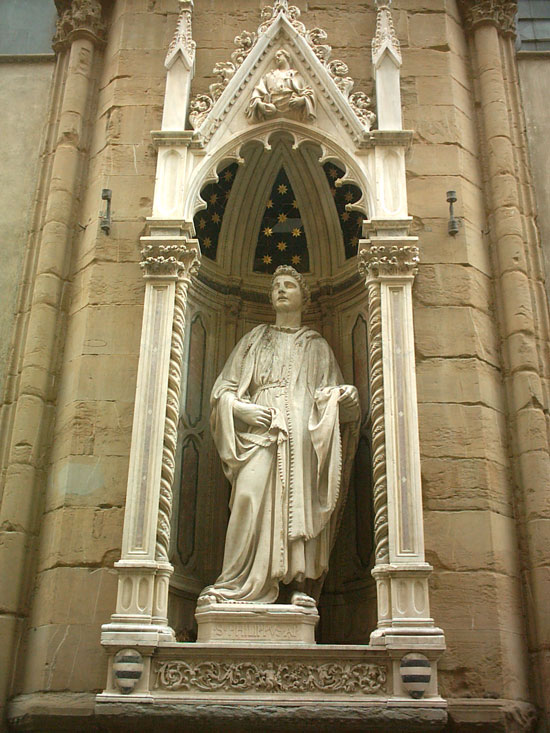 Statue of San Filippe, Orsanmichele