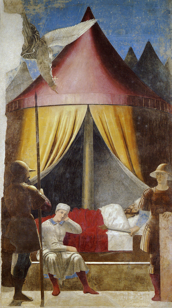 Piero della Francesca, The Dream of Constantine