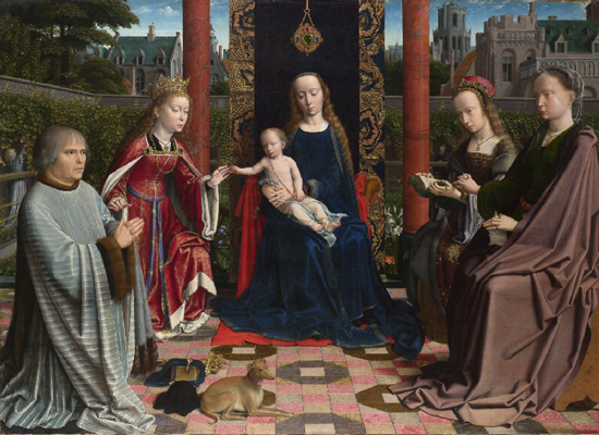 Virgin and Child with Saints and Donor, Gerard David