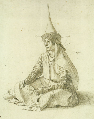 A Woman in Middle Eastern Costume, Gentile Bellini