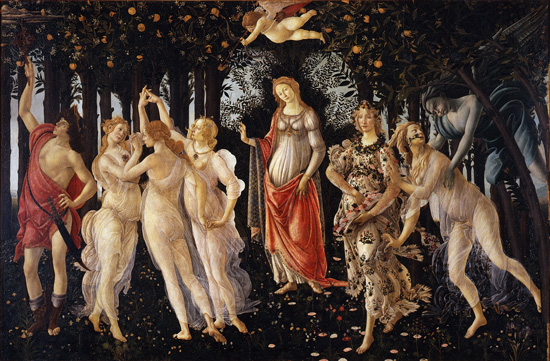 Primavera, Botticelli