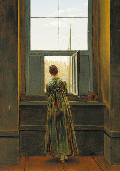 Casper David Friedrich, Frau am Fenster