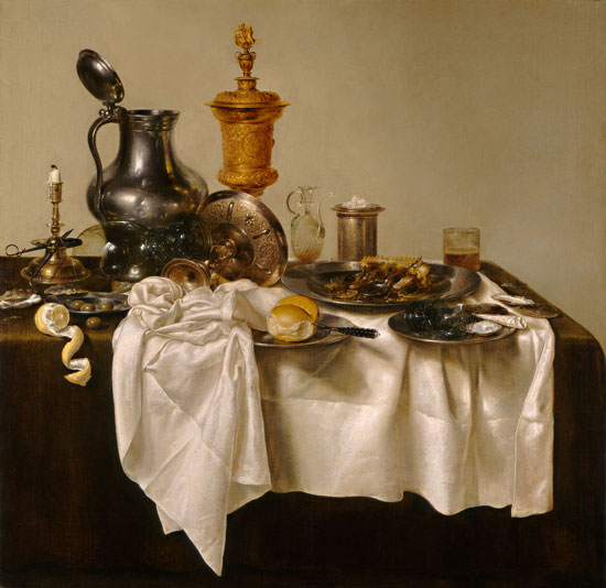 Still Life with Mince Pie, Willem Claesz. Heda