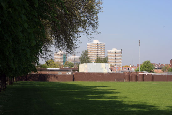 Cambridge Estate from Norbiton Rec.