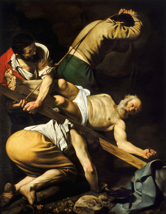 Crucifixion of St. Peter, Caravaggio