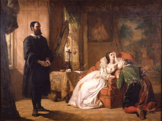 John Knox Upbraiding Mary Queen of Scots