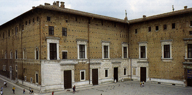 urbino east front entrance