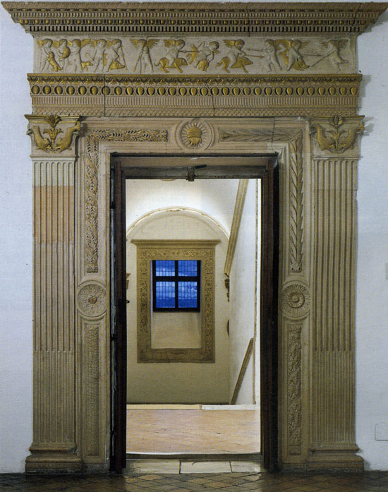 Palazzo Ducale, Urbino, Iole doorway