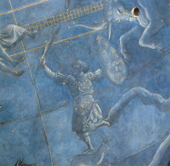 Orion, Sky of July, 1442