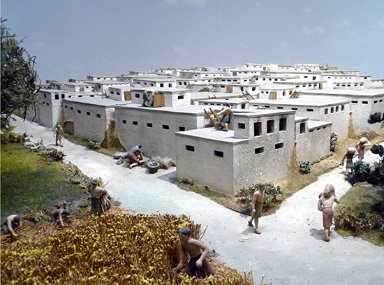 Model of Çatalhöyük